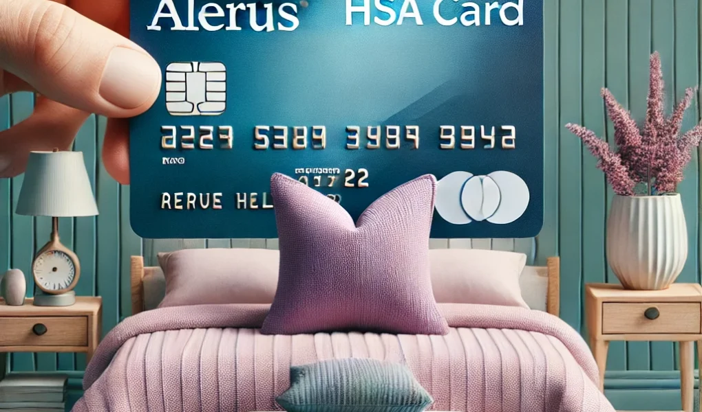 I Use My Alerus HSA Card for a Purple Pillow