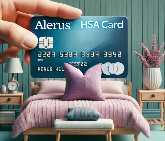 I Use My Alerus HSA Card for a Purple Pillow