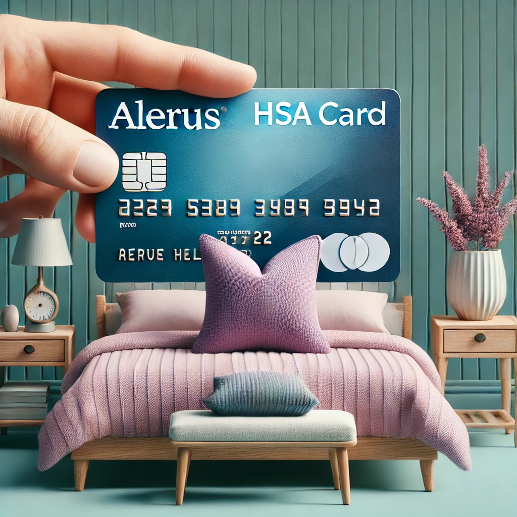 I Use My Alerus HSA Card for a Purple Pillow