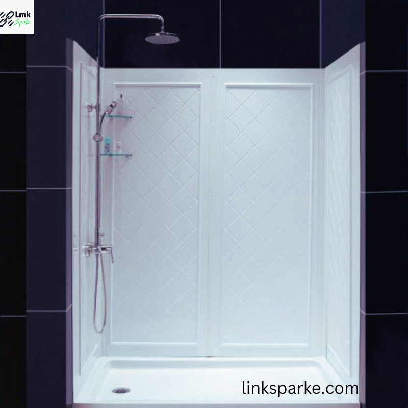 DreamLine QWALL-five Acrylic Wall Kit with Shower Base